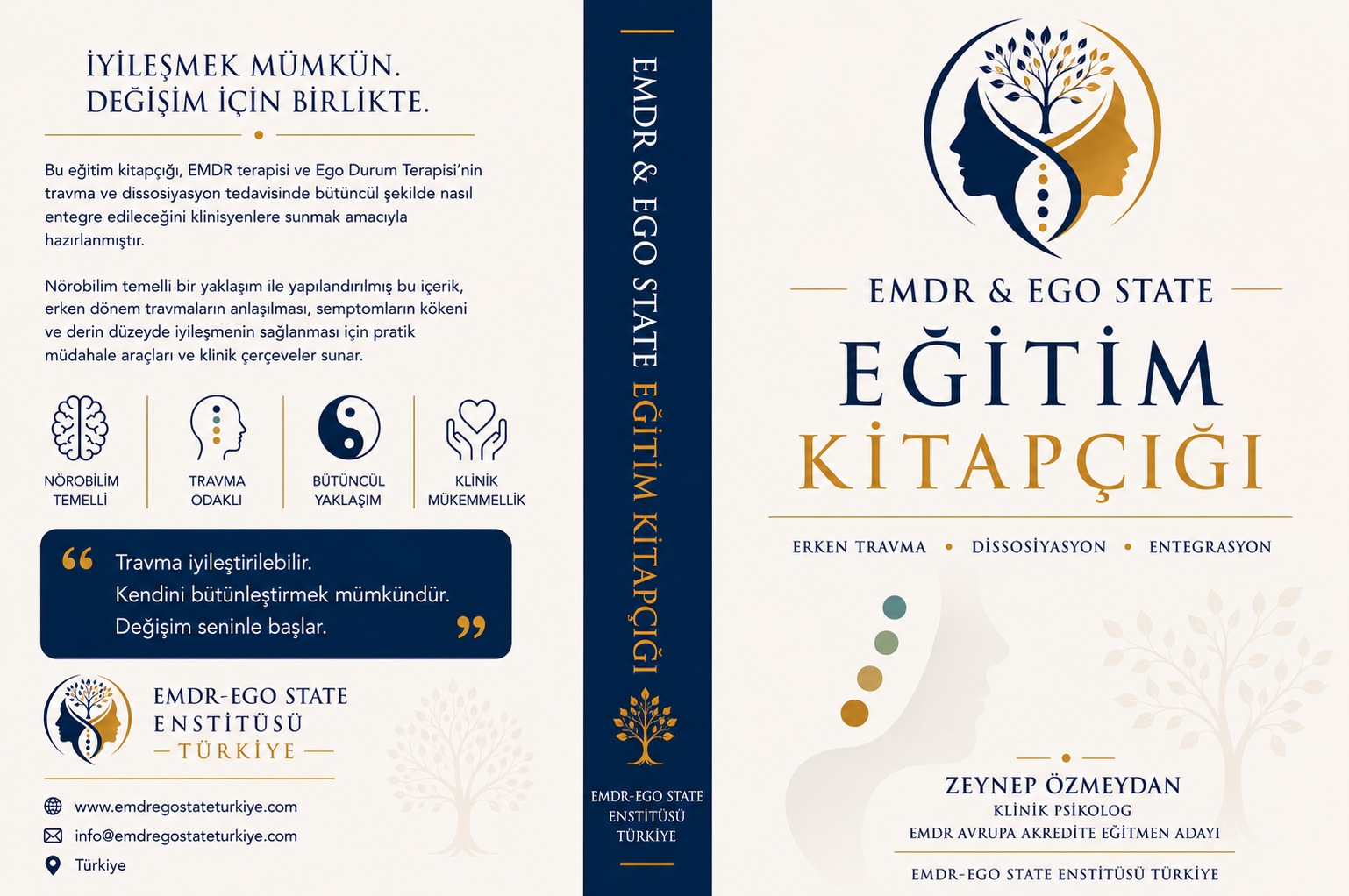 EMDR & Ego State Eğitim Kitapçığı Kapağı